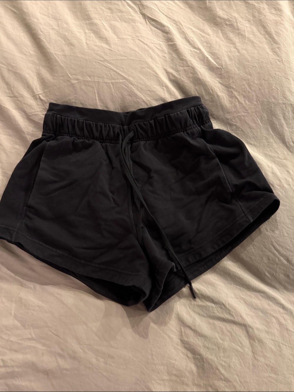 lululemon athletica Black Women's Athletic Drawstring Shorts